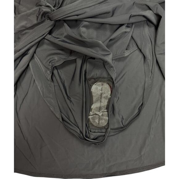 Susan Graver Soleil Knotted‎ Side Swim Dress Black Women's 16 Summer Beach NWOT - Picture 5 of 11